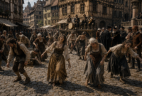Strasbourg townspeople during the Dancing Plague of 1518