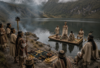 El Dorado legend inspired by a Muisca ceremony at Lake Guatavita