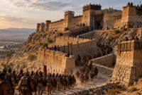 Ancient city designed to confuse invaders with winding defensive approach