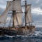 Mary Celeste mystery ship drifting without its crew in 1872