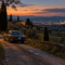 Tuscan countryside near Florence associated with the Monster of Florence murders, AI-generated historical reconstruction
