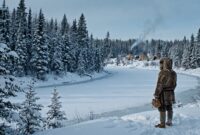 The Winter World Behind the Wendigo Legend Wendigo legend represented through a winter Algonquian woodland landscape